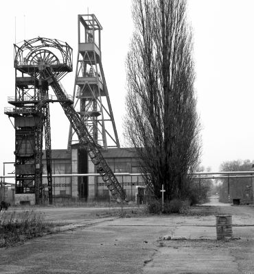 Kohle- und Stahl-Industrieanlagen im Saarland und in Lothringen